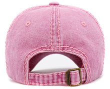 Load image into Gallery viewer, Dog Mom Vintage Baseball Cap: Pink