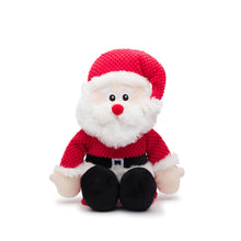 Load image into Gallery viewer, Christmas Santa Floppy Plush Dog Toy: Large