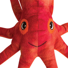 Load image into Gallery viewer, SnugArooz Olivia the Octopus Plush Dog Toy 11"