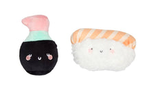 Load image into Gallery viewer, Pearhead Soy Sauce and Sushi Cat Toy Set 2pc
