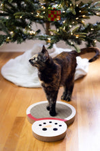 Load image into Gallery viewer, Holiday Snowman Cat Scratch Pad