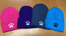 Load image into Gallery viewer, Paw Print Embroidered Beanie