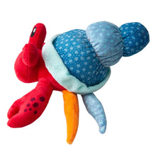 Load image into Gallery viewer, SnugArooz Hermie the Crab Plush Dog Toy 9"