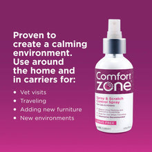 Load image into Gallery viewer, Comfort Zone Comfort Zone Scratch Deterrent and Cat Calming Spray, 2 ounces-59.2 mL 1ea/2 oz
