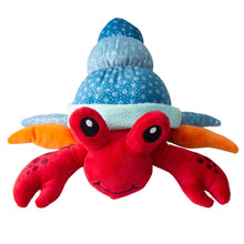 Load image into Gallery viewer, SnugArooz Hermie the Crab Plush Dog Toy 9"