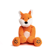 Load image into Gallery viewer, Floppy Fox Plush Dog Toy