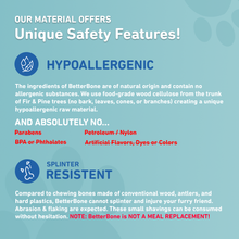 Load image into Gallery viewer, BetterBone HARD -Durable, All-Natural, No Nylon, Sustainable: Beef / Small (dogs under 25 lbs)