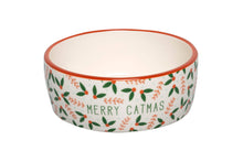 Load image into Gallery viewer, Merry Catmas Cat Holiday And Christmas Bowl