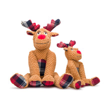 Load image into Gallery viewer, Christmas Floppy Reindeer Plush Dog Toy: Large
