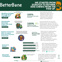 Load image into Gallery viewer, BetterBone HARD -Durable, All-Natural, No Nylon, Sustainable: Beef / Small (dogs under 25 lbs)
