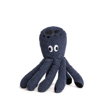 Load image into Gallery viewer, Floppy Octopus Plush Dog Toy: Small / Ink:#073073
