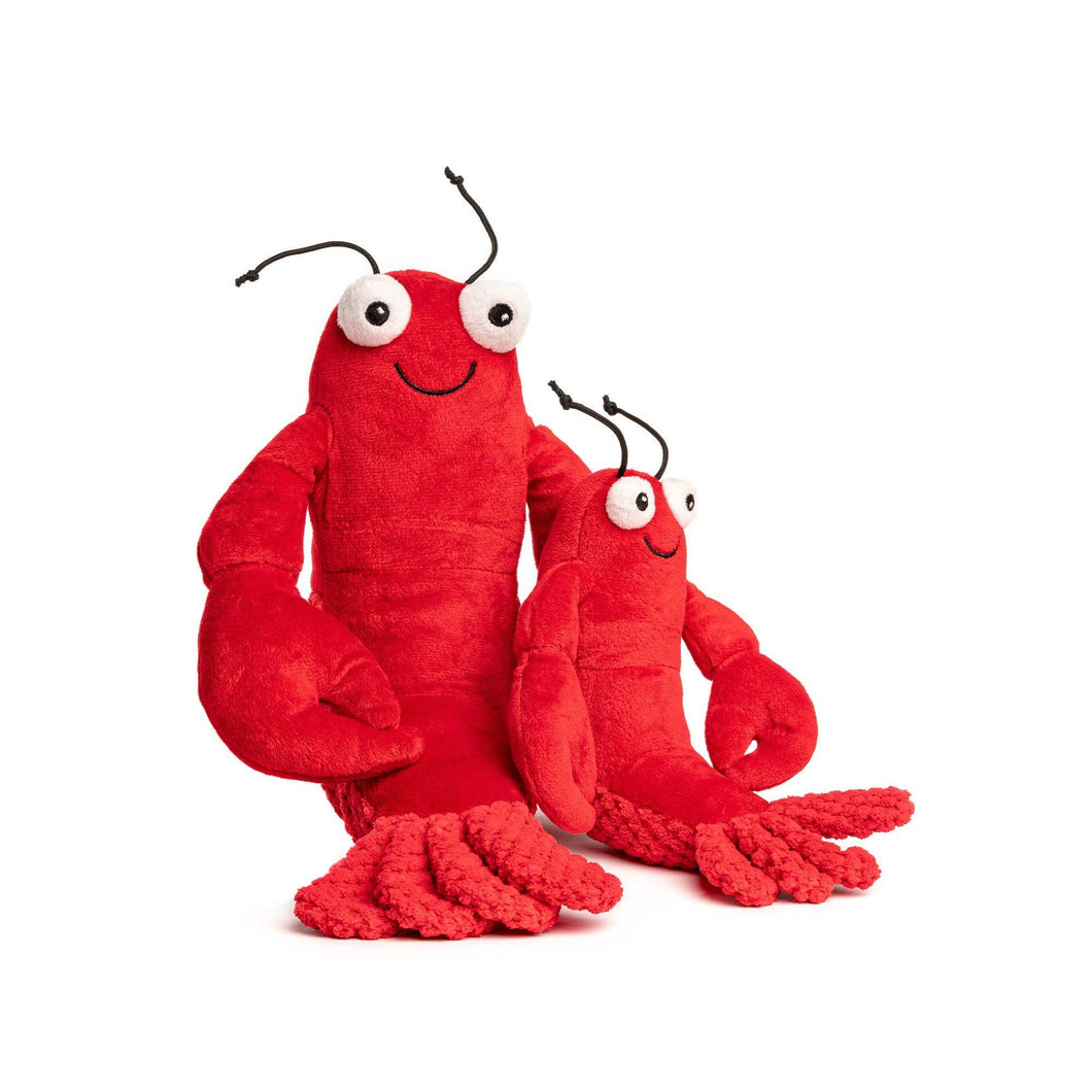 Floppy Lobster Plush Dog Toy: Small