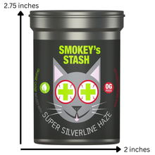 Load image into Gallery viewer, Smokey&#39;s Stash Silvervine Haze Potent Catnip and Silver Vine
