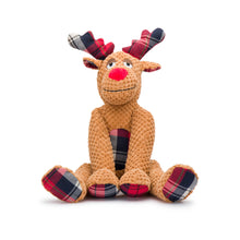 Load image into Gallery viewer, Christmas Floppy Reindeer Plush Dog Toy: Large
