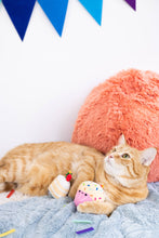 Load image into Gallery viewer, Birthday Cake Cat Toy Set
