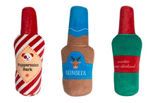 Load image into Gallery viewer, Holiday Spirits Christmas Dog Toys, Set of 3
