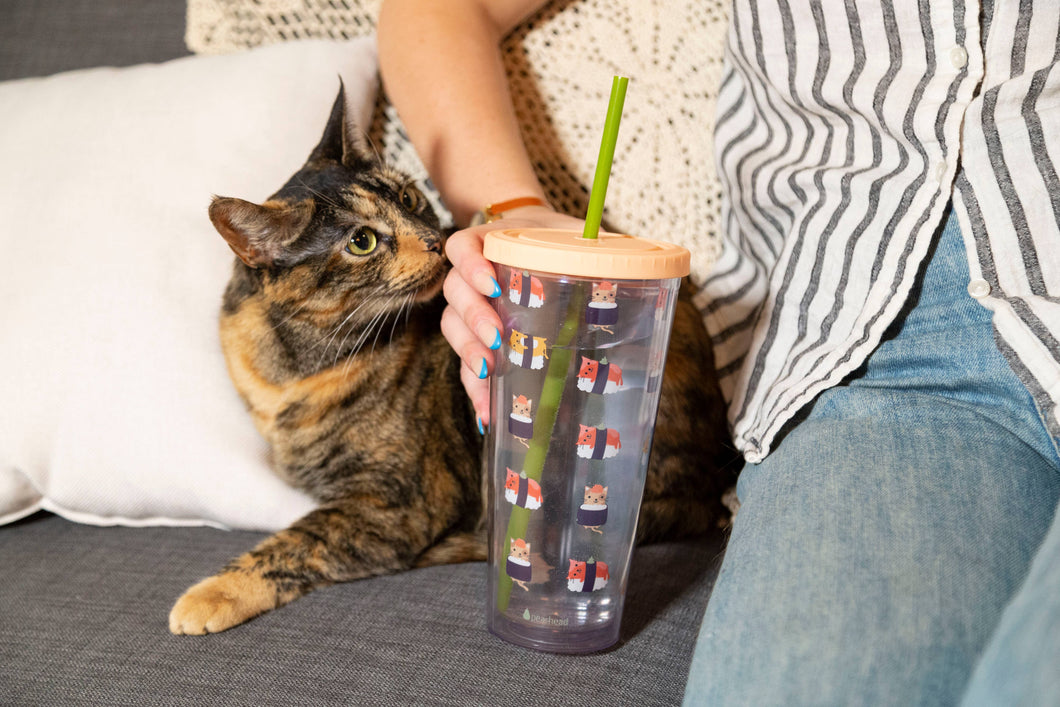 Sushi Cats Water Tumbler