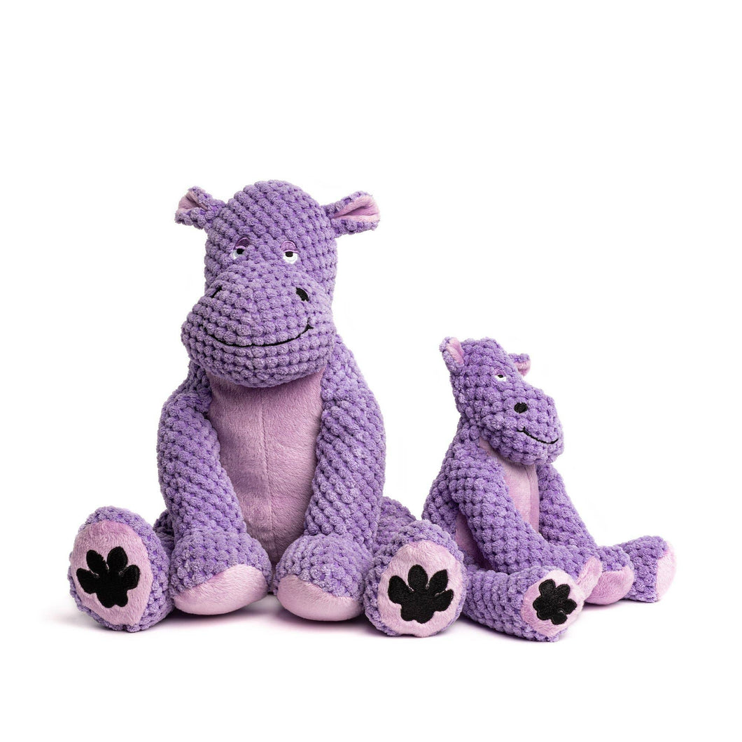 Floppy Hippo Plush Dog Toy