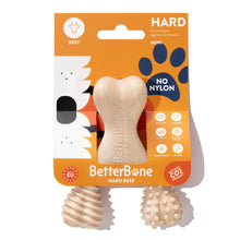 Load image into Gallery viewer, BetterBone HARD -Durable, All-Natural, No Nylon, Sustainable: Beef / Small (dogs under 25 lbs)
