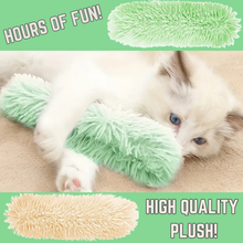 Load image into Gallery viewer, Cat Toy Pillows 3 Pack Soft &amp; Durable Crinkle Ball &amp; Catnip
