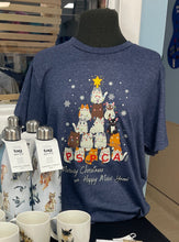 Load image into Gallery viewer, Meowy Christmas Short sleeve T-shirt
