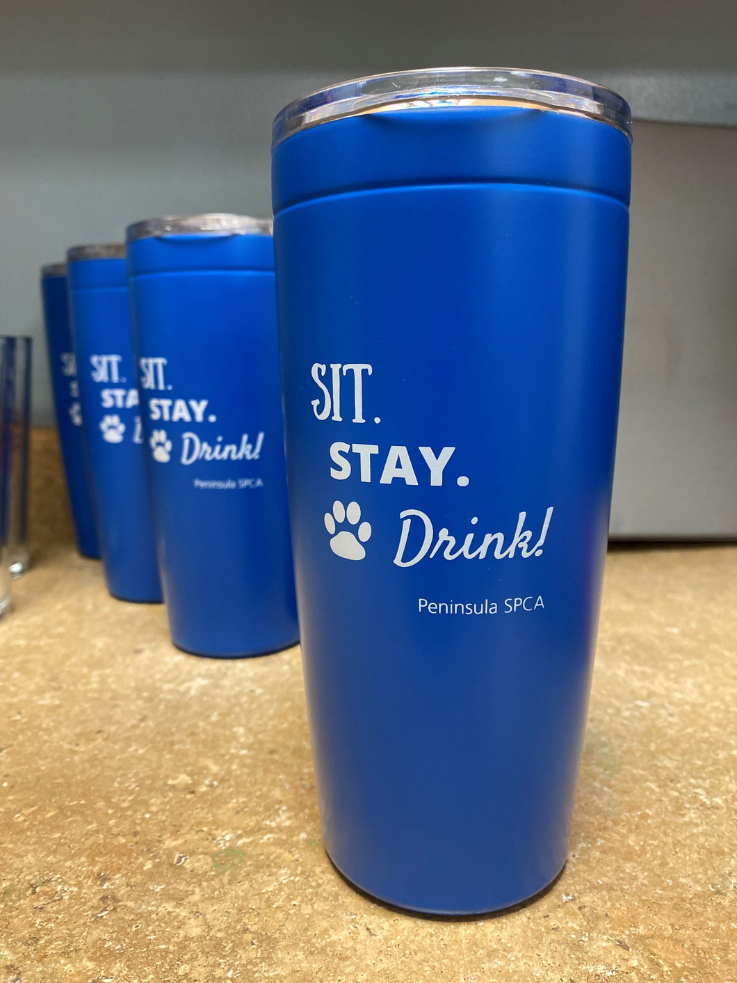 NEW - Sit Stay Drink Tumbler
