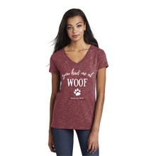 Load image into Gallery viewer, Had Me at Woof Tees - Unisex and Women&#39;s - Multi Colors
